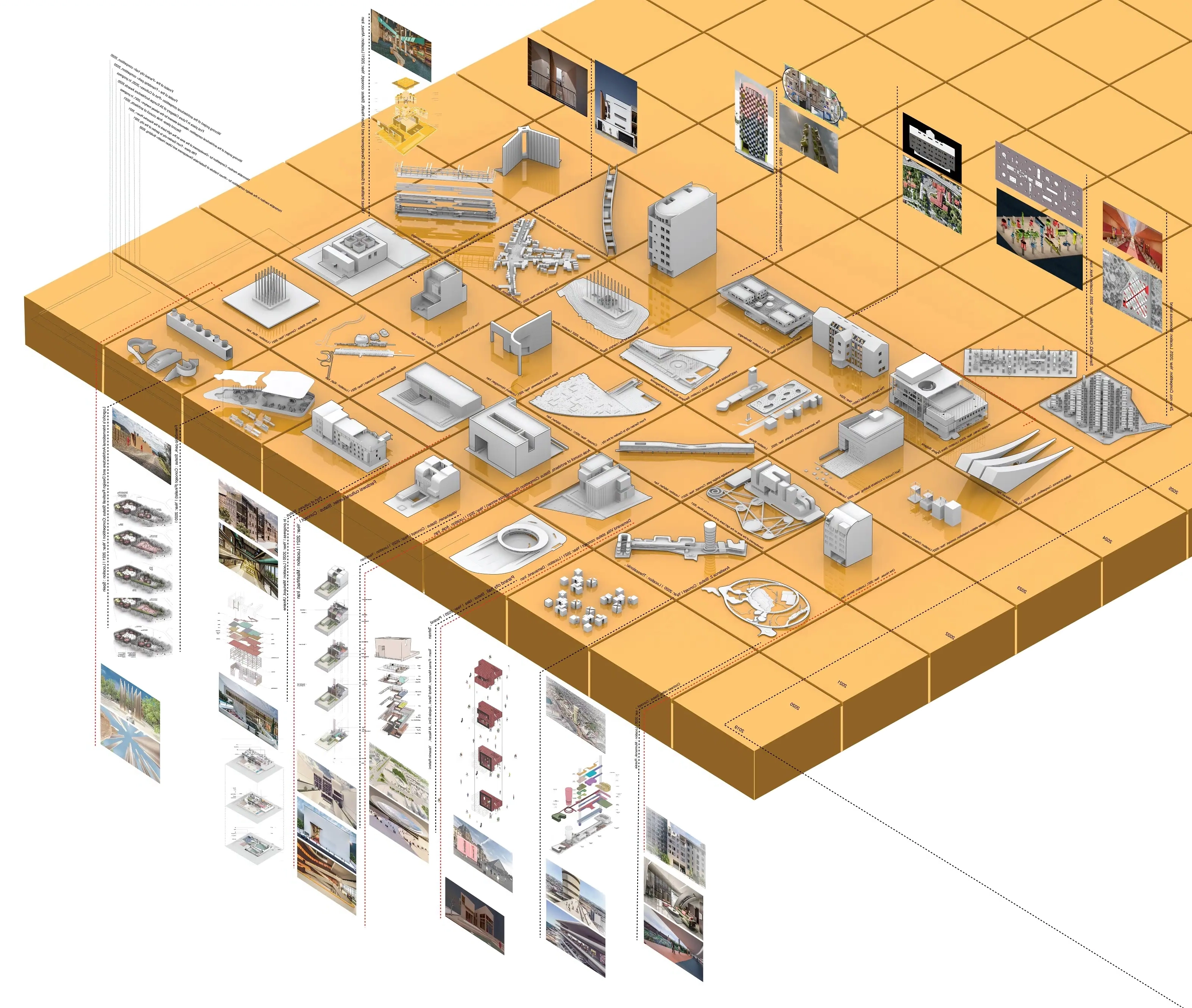 Swap Office axonometric drawing